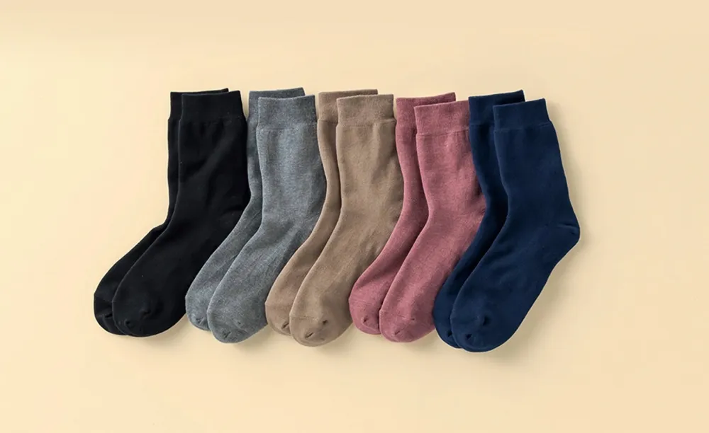 靴下のカラーバリエーション