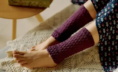 足首ウォーマースミレ