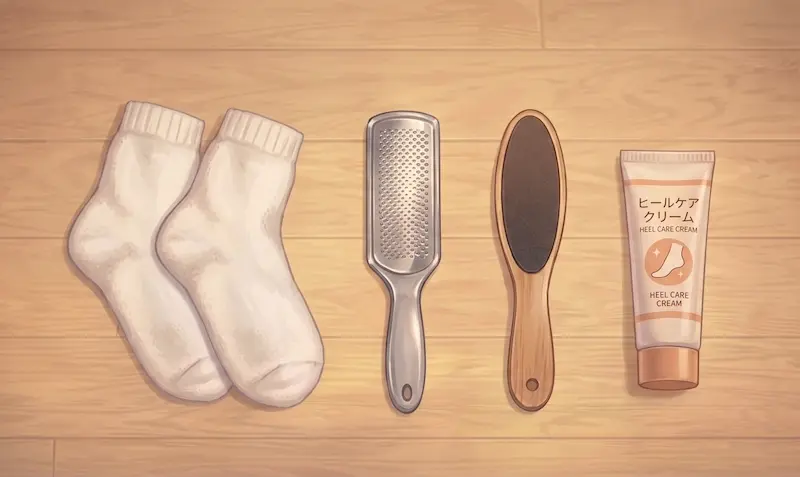 かかとケアグッズ